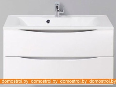 Тумба под умывальник BelBagno Marino-900-2C-SO-BL-P (bianco lucido) фотография