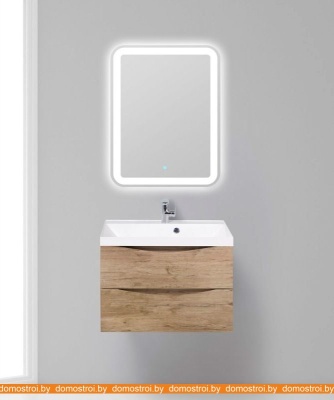 Тумба под умывальник BelBagno Marino-700-2C-SO-RN-P (cappuccino lucido) фотография