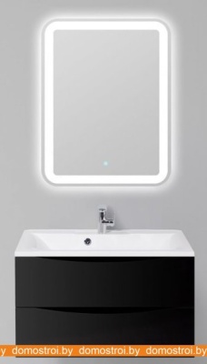 Тумба под умывальник BelBagno Marino-800-2C-SO-NL-P (nero laccato lucido) фотография