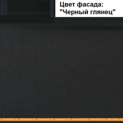 Кухня Интерлиния Мила Пластик 3.1 В (черный глянец-белый глянец-опал светлый) фотография