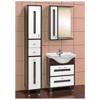 Зеркальный шкаф Акваль Бали 60 [БАЛИ.04.60.02.L] фотография