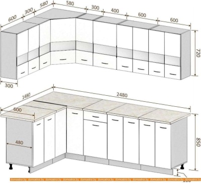 Кухня Кортекс-мебель Корнелия Экстра 1.5x2.5м (дуб сонома/венге/мадрид) фотография