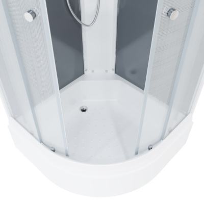 Душевая кабина Triton Рио 3 90x90 графит фотография