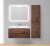Шкаф-пенал BelBagno Fly-Marino-1500-2A-SC-RW-P-R (rovere moro) фотография