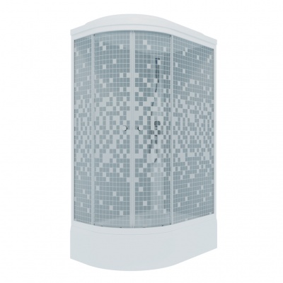Душевая кабина Triton Коралл В3 ДН4 120x80 мозаика (правая) фотография