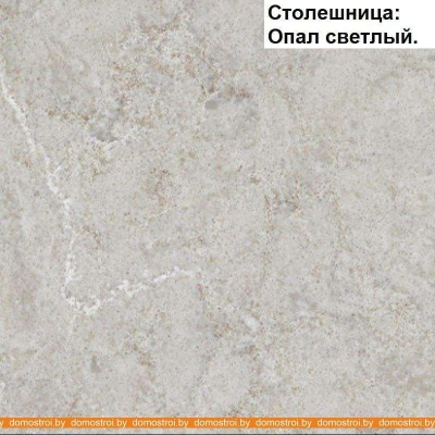 Кухня Интерлиния Мила Матте 3.6 Б (белый/мята/опал светлый) фотография