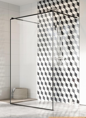 Душевая стенка Radaway Modo New Black I Frame 120 фотография