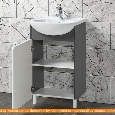 Тумба Акваль Сеул 50 СЕУЛ.50.50.27.N под умывальник Люкс-Сити-Т-Л 50 фотография