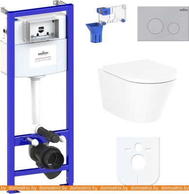 Унитаз Lavinia Boho Relfix Biore Rimless 7 в 1 87040103 (матовый пластик) фотография