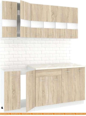 Кухня Кортекс-мебель Корнелия Экстра 1.8м (дуб сонома/мадрид) фотография