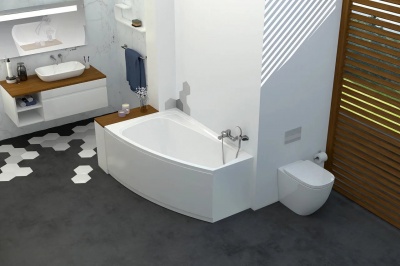 Акриловая ванна Domani-Spa Trend 160x95 L (левая) фотография