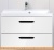 Тумба под умывальник BelBagno Aurora-800-2C-SO-BL (bianco lucido) фотография