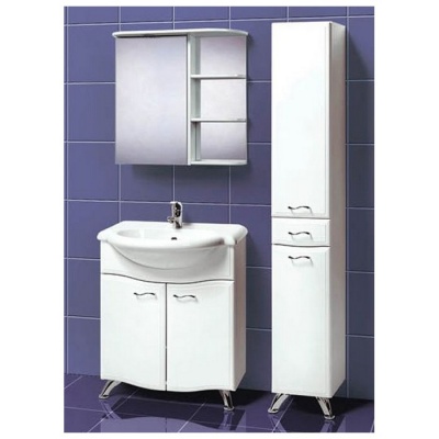 Зеркальный шкаф Акваль Милана 70 [AM.04.71.00.L] фотография