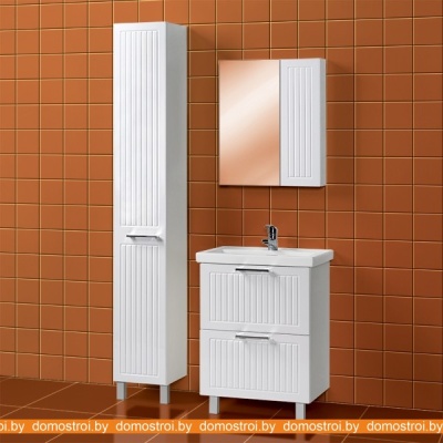 Шкаф с зеркалом Акваль Санта 55 САНТА.04.55.00.N фотография