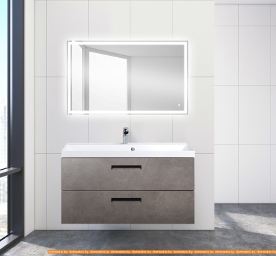Тумба под умывальник BelBagno Aurora-1000-2C-SO-PG (pietra grigio) фотография