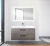 Тумба под умывальник BelBagno Aurora-1000-2C-SO-PG (pietra grigio) фотография