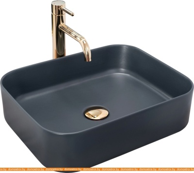 Умывальник Rea Kaya (синий матовый) фотография