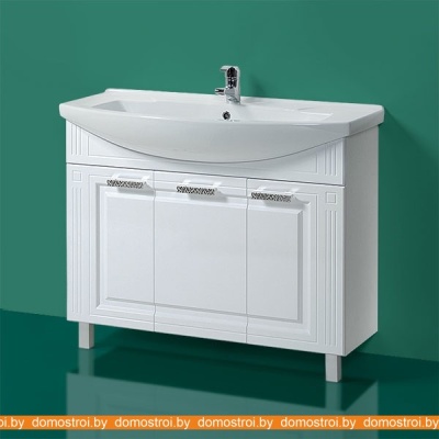 Тумба Акваль Оливия 105 под умывальник Элеганс 1050 EO.01.05.00.N фотография