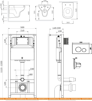 Унитаз AM.PM Like FlashClean IS49051.801700 фотография