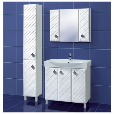 Зеркальный шкаф Акваль Зара 85 [EZ.04.85.00.N] фотография