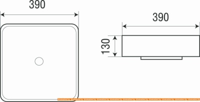 Умывальник WeltWasser Elbach 2196 фотография