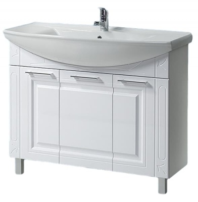 Тумба под умывальник Акваль Лорен 105 [EL.01.05.00.N] фотография