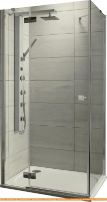 Душевой уголок Radaway Almatea KDJ 100Rx90 (32143-01-01NR) фотография