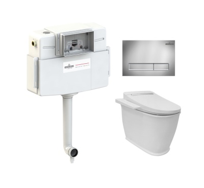 Комплект для приставного унитаза 4 в 1 Smart F-Control 39300170  фотография