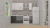 Кухня ВерсоМебель ВерсоЛайн 8-1.5 (белый 001/черный графит 042) фотография