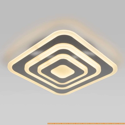 Светильник тарелка Евросвет Siluet 90118/1 (хром) фотография