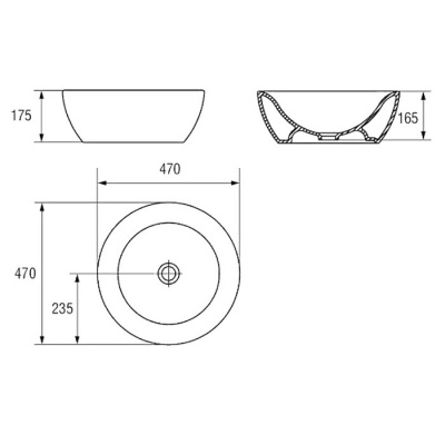 Умывальник Cersanit Inteo 47 фотография