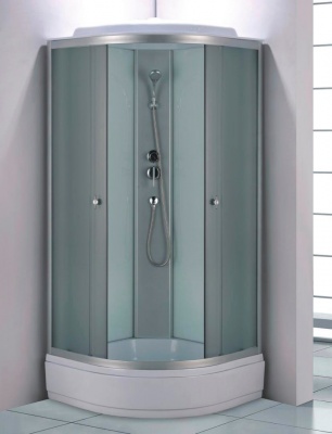 Душевая кабина Coliseum TM-985 90x90 тонированные/белая фотография