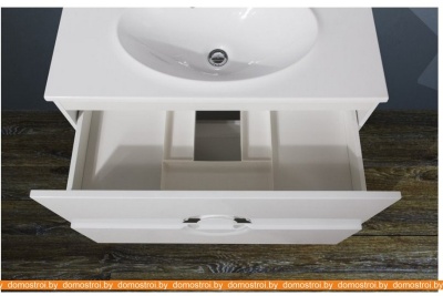 Тумба под умывальник BelBagno Onda-1000-2C-SO-BL (bianco lucido) фотография