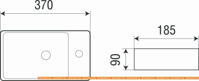 Умывальник WeltWasser Aisbach 5092R фотография