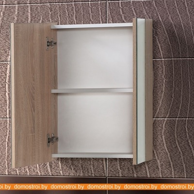 Шкаф с зеркалом Акваль Женева 50 ЖЕНЕВА.04.50.10.N фотография