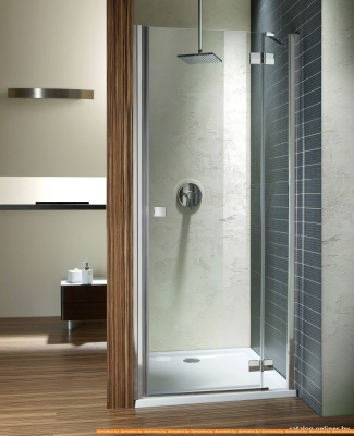 Душевая дверь Radaway Almatea DWJ 120L (графитовое стекло) фотография