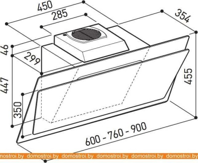Вытяжка Korting KHC97070GW фотография