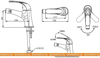 Смеситель Bravat Fit F3135188CP-RUS картинка