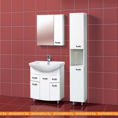 Шкаф с зеркалом Акваль София 70 (правый) ES.04.70.00.N фотография