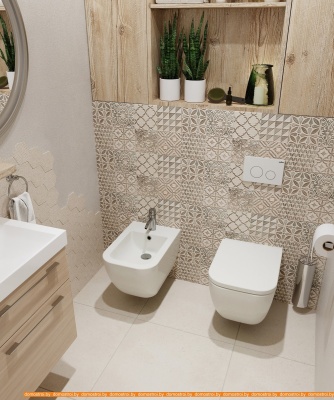 Унитаз Lavinia Boho Relfix One 9 в 1 97010023 (белое стекло) фотография