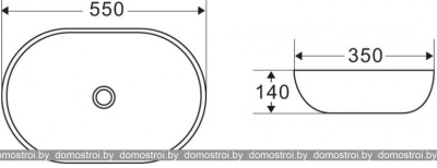 Умывальник BelBagno BB1048 фотография