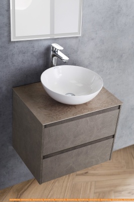 Тумба под умывальник BelBagno Kraft-600-2C-SO-PG (pietra grigio) фотография