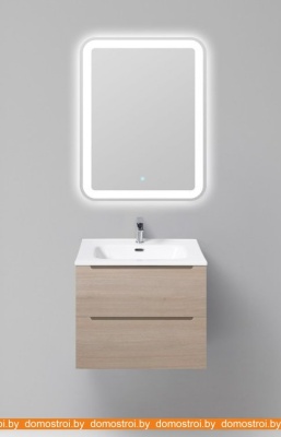 Тумба под умывальник BelBagno Etna-600-2C-SO-RG-P (rovere grigio) фотография
