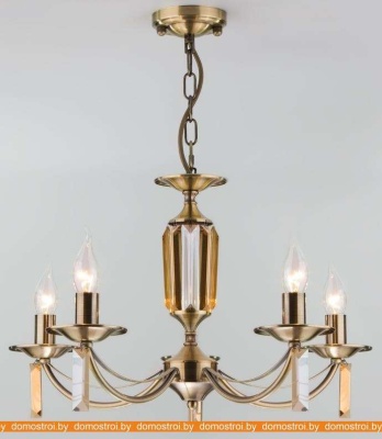 Подвесная люстра Евросвет 60087/5 (Antique Bronze) фотография