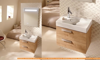 Умывальник Jacob Delafon Rythmik EXP112-Z-00 80x37 фотография