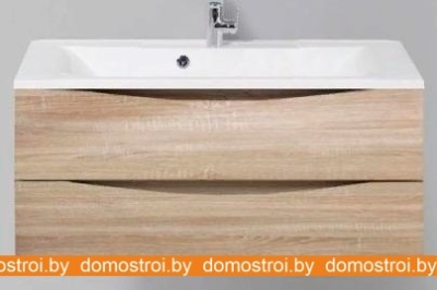 Тумба под умывальник BelBagno Marino-1000-2C-SO-WO-P (rovere bianco) фотография