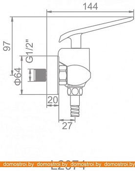 Смеситель Ledeme L2074 картинка