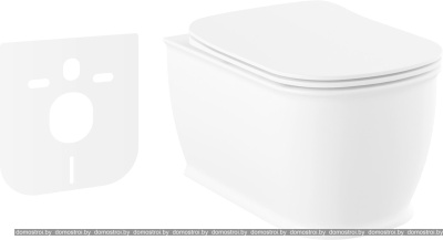 Унитаз Lavinia Boho Bell Pro Rimless 21010001 (чаша, пневмокрышка, шум-я) фотография