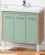 Тумба Акваль Мята 80 МЯТА.80.10.07.N под умывальник Moduo 80 фотография