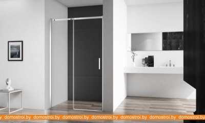 Душевая дверь BelBagno Acqua-BF-1-100-C-Cr (прозрачное стекло) фотография
